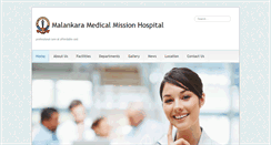 Desktop Screenshot of malankaramedicalmissionhospital.org