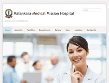 Tablet Screenshot of malankaramedicalmissionhospital.org